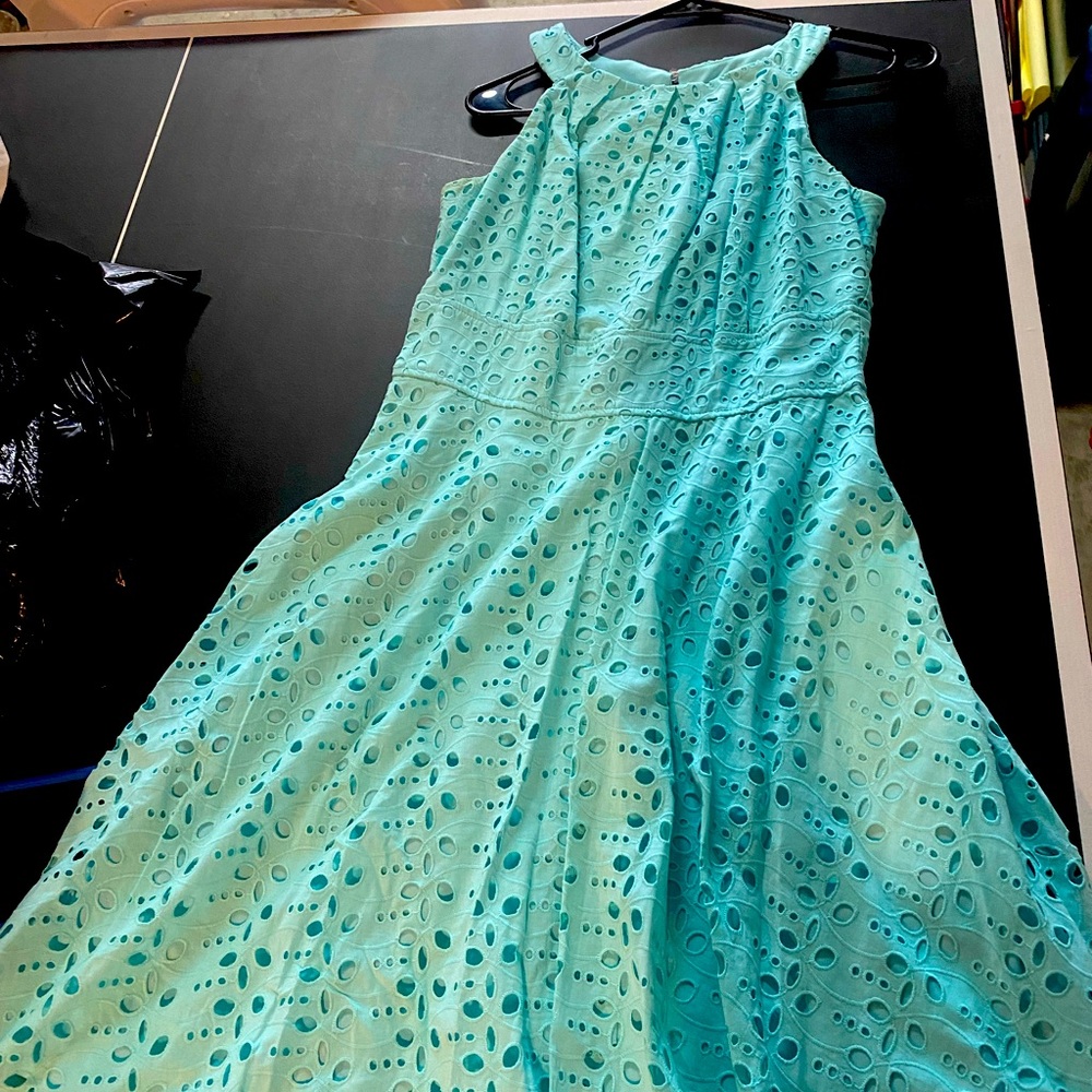 Light blue, Easter dress